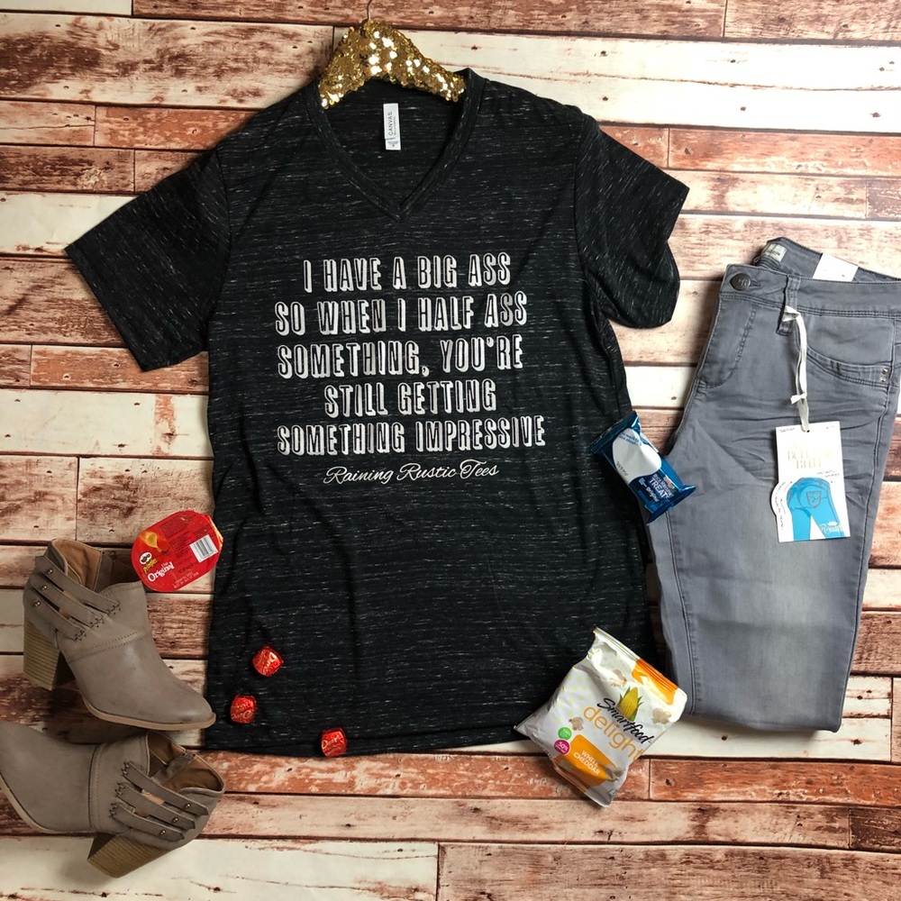 ❗️Last 2! M-L (unisex fit) sassy tee - Picture 4 of 5